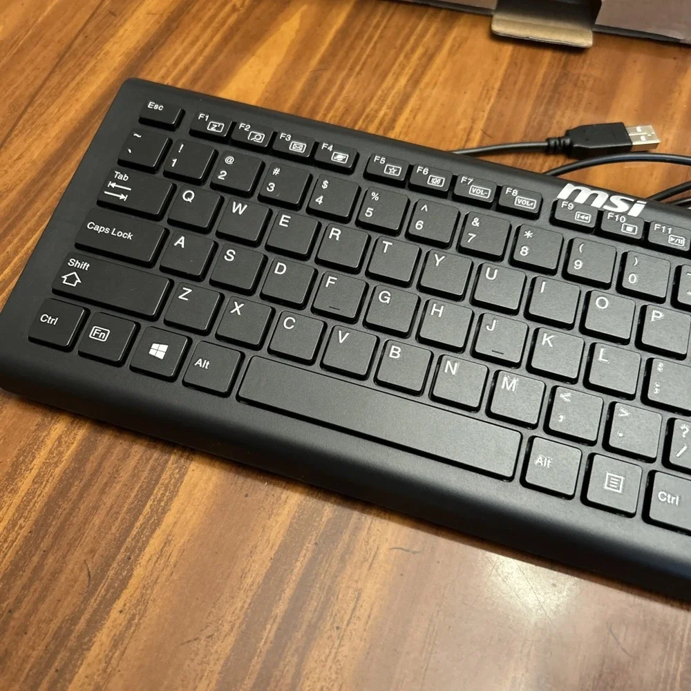msi keyboard and mouse Black New‎